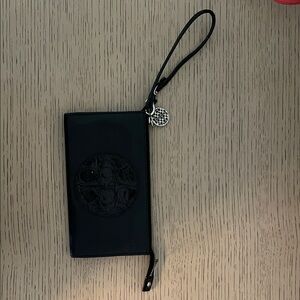 Coach Black Embossed Leather Accessory